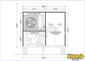 2024 Kitchen Food Trailer Flatgrill California for Sale