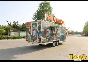 2024 Kitchen Food Trailer Kitchen Food Trailer Concession Window California for Sale