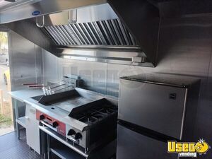 2024 Kitchen Food Trailer Kitchen Food Trailer Diamond Plated Aluminum Flooring Florida for Sale