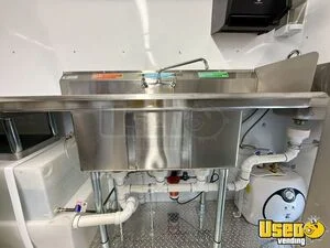 2024 Kitchen Food Trailer Kitchen Food Trailer Diamond Plated Aluminum Flooring Virginia for Sale