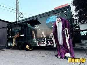 2024 Kitchen Food Trailer Kitchen Food Trailer Exterior Customer Counter Texas for Sale