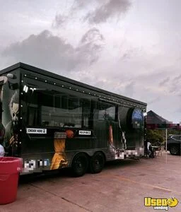 2024 Kitchen Food Trailer Kitchen Food Trailer Stainless Steel Wall Covers Texas for Sale