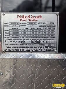 2024 Kitchen Food Trailer Prep Station Cooler New Hampshire for Sale