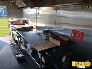2024 Kitchen Food Trailer Prep Station Cooler Texas for Sale
