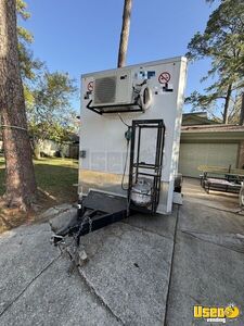 2024 Kitchen Food Trailer Stainless Steel Wall Covers Texas for Sale