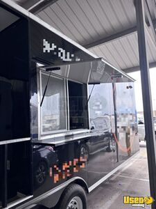2024 Kitchen Food Trailer Stainless Steel Wall Covers Texas for Sale