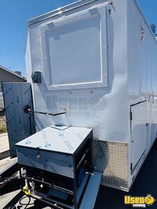 2024 Kitchen Trailer Concession Trailer Stainless Steel Wall Covers Nevada Gas Engine for Sale