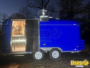 2024 Kitchen Trailer Concession Trailer Stainless Steel Wall Covers Oklahoma for Sale