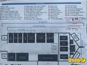 2024 Kitchen Trailer Concession Trailer Stovetop Florida for Sale