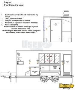 2024 Kitchen Trailer Kitchen Food Trailer 27 Indiana for Sale
