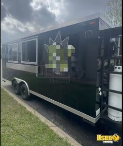 2024 8.5' x 18' Kitchen Food Concession Trailer with Fire Suppression System for Sale in Alabama!