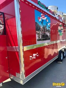 2024 Kitchen Trailer Kitchen Food Trailer Concession Window California for Sale