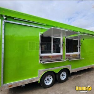 2024 Kitchen Trailer Kitchen Food Trailer Concession Window Florida for Sale