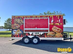 2024 Kitchen Trailer Kitchen Food Trailer Concession Window Kansas for Sale