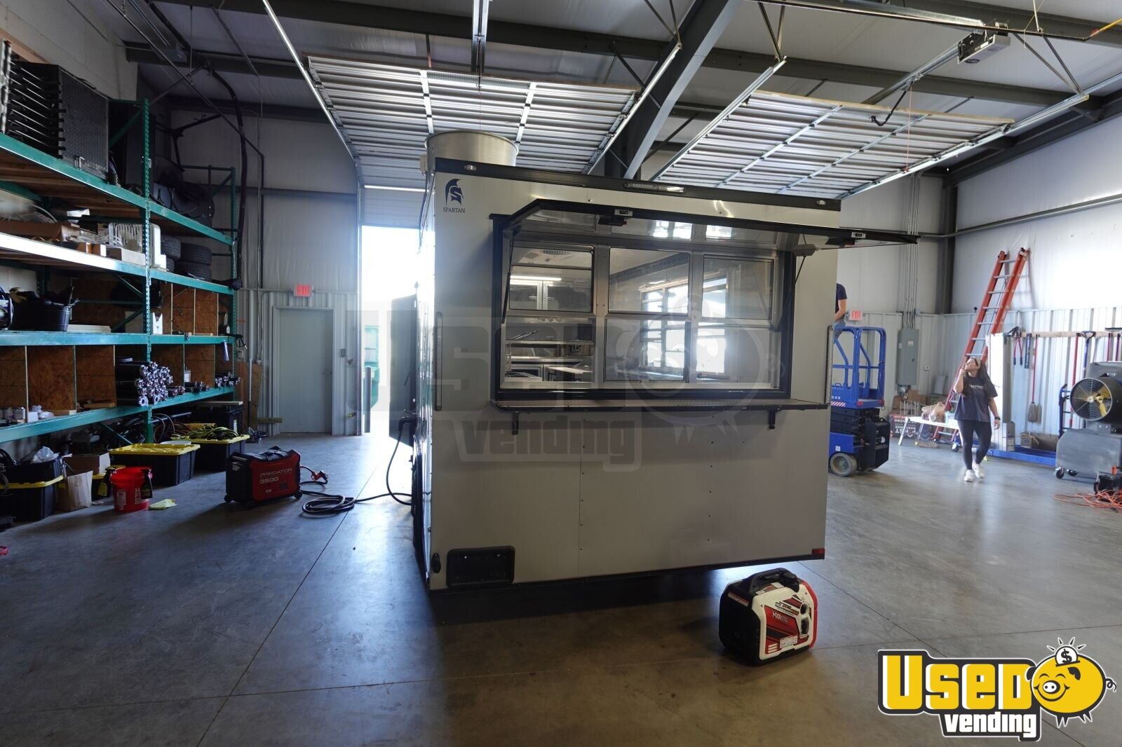 NEW 2024 8.5' x 16' Spartan Cargo Kitchen Food Concession Trailer