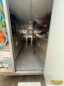 2024 Kitchen Trailer Kitchen Food Trailer Diamond Plated Aluminum Flooring California for Sale