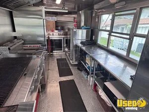 2024 Kitchen Trailer Kitchen Food Trailer Diamond Plated Aluminum Flooring Florida for Sale
