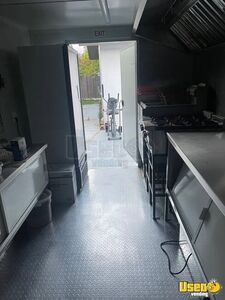 2024 Kitchen Trailer Kitchen Food Trailer Diamond Plated Aluminum Flooring Florida for Sale