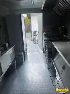 2024 Kitchen Trailer Kitchen Food Trailer Diamond Plated Aluminum Flooring Florida for Sale