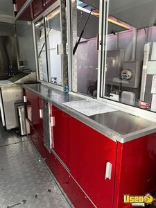 2024 Kitchen Trailer Kitchen Food Trailer Diamond Plated Aluminum Flooring Florida for Sale