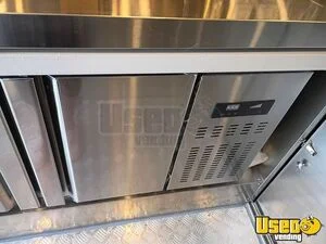 2024 Kitchen Trailer Kitchen Food Trailer Diamond Plated Aluminum Flooring Ontario for Sale