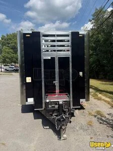 2024 Kitchen Trailer Kitchen Food Trailer Diamond Plated Aluminum Flooring Tennessee for Sale