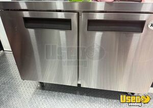 2024 Kitchen Trailer Kitchen Food Trailer Diamond Plated Aluminum Flooring Texas for Sale