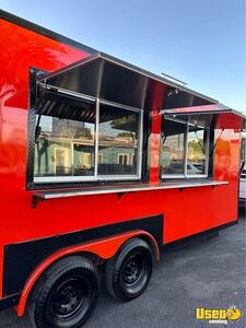 2024 Kitchen Trailer Kitchen Food Trailer Diamond Plated Aluminum Flooring Texas for Sale