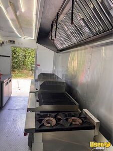2024 Kitchen Trailer Kitchen Food Trailer Diamond Plated Aluminum Flooring Wisconsin for Sale