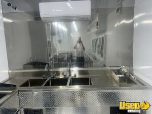 2024 Kitchen Trailer Kitchen Food Trailer Exterior Customer Counter Florida for Sale