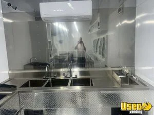 2024 Kitchen Trailer Kitchen Food Trailer Exterior Customer Counter Florida for Sale