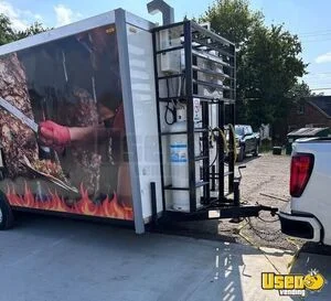 2024 Kitchen Trailer Kitchen Food Trailer Exterior Customer Counter Michigan for Sale