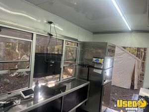 2024 Kitchen Trailer Kitchen Food Trailer Exterior Customer Counter North Carolina for Sale