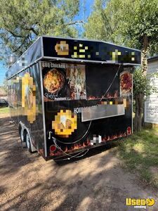 2024 Kitchen Trailer Kitchen Food Trailer Exterior Customer Counter Texas for Sale