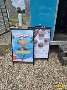 2024 Kitchen Trailer Kitchen Food Trailer Exterior Customer Counter Texas for Sale