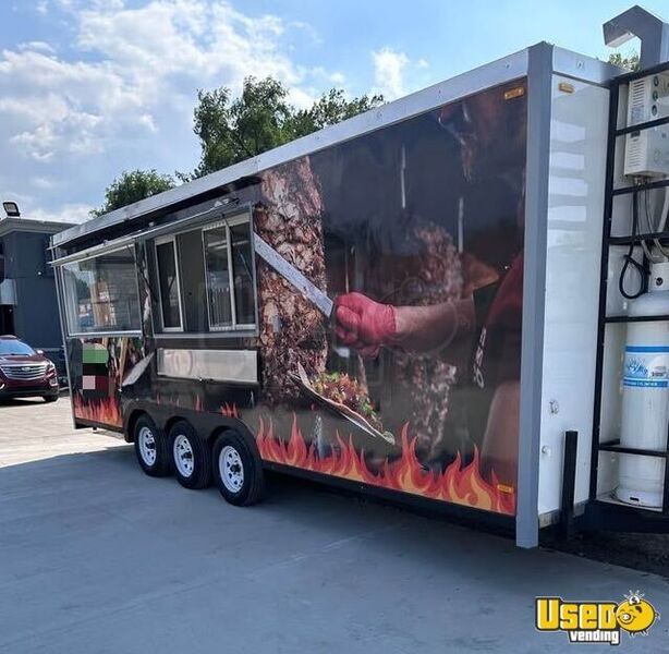 2024 Kitchen Trailer Kitchen Food Trailer Michigan for Sale