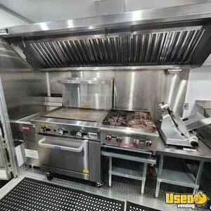 2024 Kitchen Trailer Kitchen Food Trailer Prep Station Cooler California for Sale