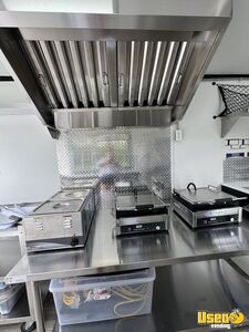 2024 Kitchen Trailer Kitchen Food Trailer Prep Station Cooler Ohio for Sale