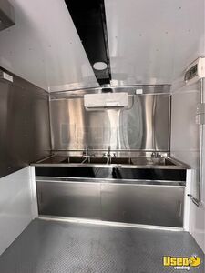 2024 Kitchen Trailer Kitchen Food Trailer Stainless Steel Wall Covers Arizona for Sale