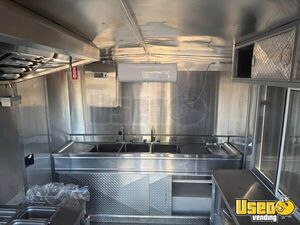 2024 Kitchen Trailer Kitchen Food Trailer Stainless Steel Wall Covers California for Sale