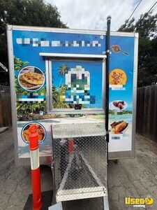 2024 Kitchen Trailer Kitchen Food Trailer Stainless Steel Wall Covers California for Sale