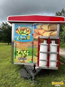2024 Kitchen Trailer Kitchen Food Trailer Stainless Steel Wall Covers Florida for Sale
