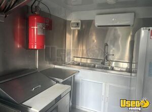2024 Kitchen Trailer Kitchen Food Trailer Stainless Steel Wall Covers Florida for Sale