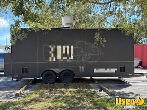 2024 Kitchen Trailer Kitchen Food Trailer Stainless Steel Wall Covers Florida for Sale