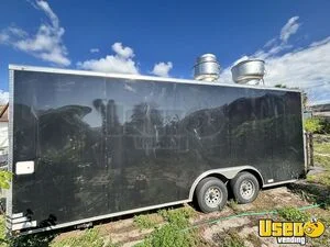 2024 Kitchen Trailer Kitchen Food Trailer Stainless Steel Wall Covers Florida for Sale