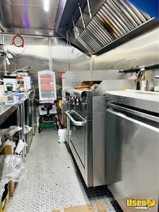 2024 Kitchen Trailer Kitchen Food Trailer Stainless Steel Wall Covers Ontario for Sale
