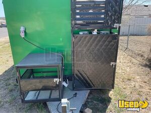 2024 Kitchen Trailer Kitchen Food Trailer Stainless Steel Wall Covers Texas for Sale
