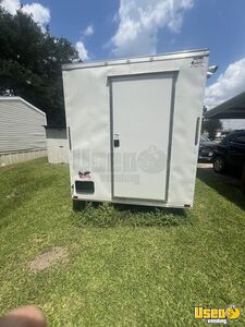 2024 Kitchen Trailer Kitchen Food Trailer Stainless Steel Wall Covers Texas for Sale