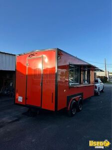 2024 Kitchen Trailer Kitchen Food Trailer Stainless Steel Wall Covers Texas for Sale