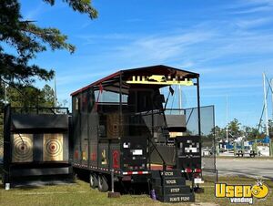 2024 Mobile Axe Throwing Trailer Party / Gaming Trailer Awning Florida for Sale